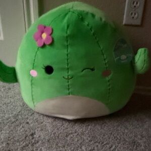 Squishmallows Green Cactus Stuffed Animal
